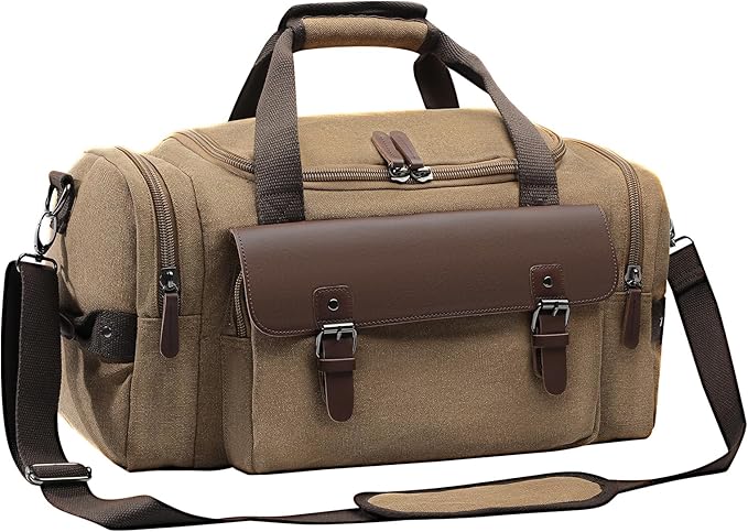 Duffle Bag,Canvas Duffle Bag, Large Travel Duffles,Duffle Holdall Bag